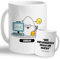 Taza Personalizada Ser Informático Mola Un Huevo | Regalo Original con Frases De Humor | Regalo Divertido Personalizado | Taza para Desayuno, Café o Té (Ser Informático...)