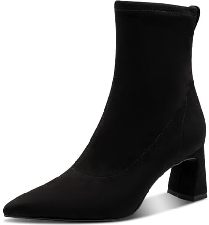 Tamaris Damen Stiefel Vegan schwarz 39