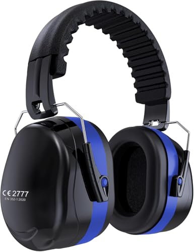 YingErTool Ear Defenders Adults, SNR 34 Hearing Protection for Shooting, Adjustable Noise Cancelling Headphones for Autism, DIY, Mowing, Construction, Ear Protectors
