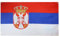AZ FLAG Serbien-Flagge, 150 x 90 cm, mit 4 Ösen, Serbische Flagge, für Balkon oder Wand