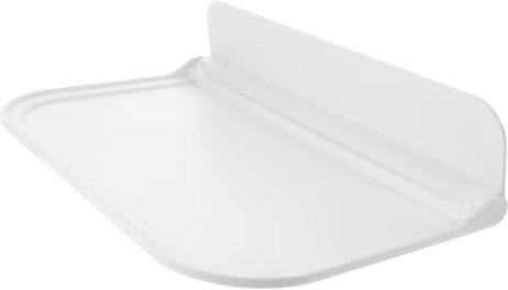 Anneome 1 Pieza Estante Plegable de Almacenamiento de Pared para Hogar Tablero de Almacenaje Práctico y Compacto Organizador de Ropa y Accesorios Color Blanco