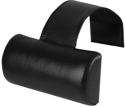 LALAGO Hot Tub Kopfstütze Halbrund Schwarz, Nackenkissen für Außenwhirlpool | Wasserfestes Outdoor-Poolkissen für Pool, Hot-Tub-Zubehör