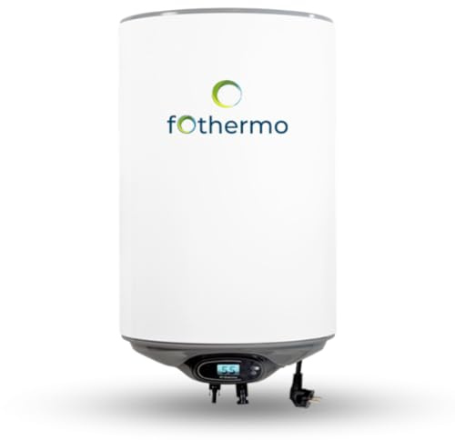 Fothermo® 80 L Photovoltaischer Hybrid-Warmwasserspeicher | PV-Boiler mit MPP-Tracker | 550 W Solar + 1.500 W 230 V Nachheizung | MC4 | 65 °C