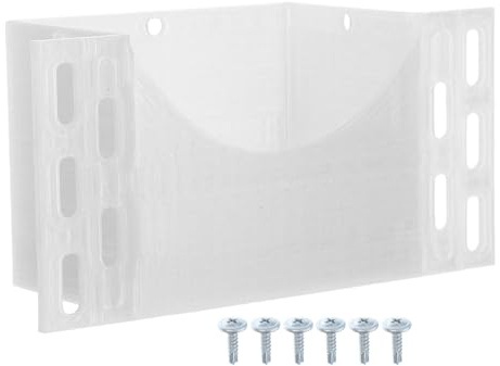DOITOOL Air Conditioner Water Drainage Box Leak-proof Plastic Drip Tray with Unique Drip Flow Structure Weather Resistant Outdoor Unit Water Collector for Easy Installation