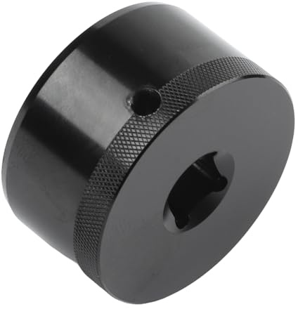 Auratrove Chiave a bussola con tappo superiore forcella, in lega di alluminio da 32 mm, per forcella Fox serie 36, 38, 40, attacco da 3/8, nero
