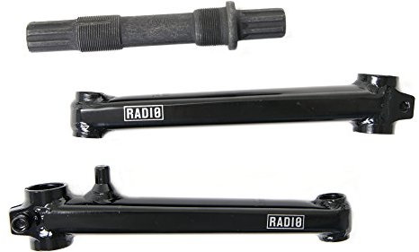 Radio Unisex – Erwachsene Rookie Kurbel, Schwarz, 175 mm