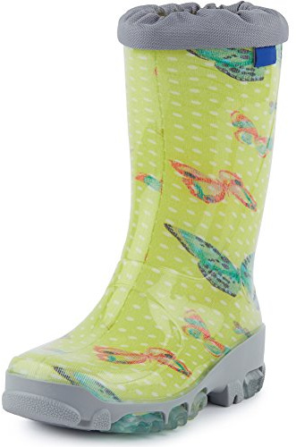 Ladeheid Gummistiefel Kinder Bequeme und wasserdichte Regenschuhe für Jungen und Mädchen LARB015