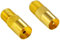 POPPSTAR 2x SAT Adapter Koax Antenne (F-Buchse, 1x auf IEC Antennenstecker, 1x auf Antennenbuchse), Coax Kupplung für Koaxialkabel - Antennenkabel, vergoldet
