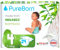 PureBorn 24 Windeln Größe 4 (7-12 kg), Ultra-Saugfähig, Hypoallergen, Weich & Sanft für Babys (7-12 Monate), Dermatologisch Getestet, Auslaufsicher, Umweltfreundlich aus Bambus