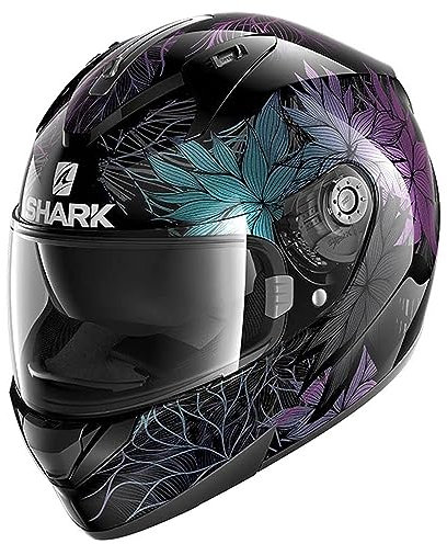 SHARK Herren NC Motorrad Helm, schwarz, M
