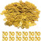 DIWULI Confettis de Table Chiffre Or 30 - Anniversaire
