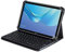 Navitech Folding Leather Folio Case & Stand With Bluetooth Keybord - Compatible With The HUAWEI MediaPad T3 10 9.6