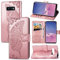 Handyhülle für Samsung Galaxy S10e Hülle Samsung S10e | Book Case Flip Tasche mit Magnet Kartenfach Standfunktion | Rosegold