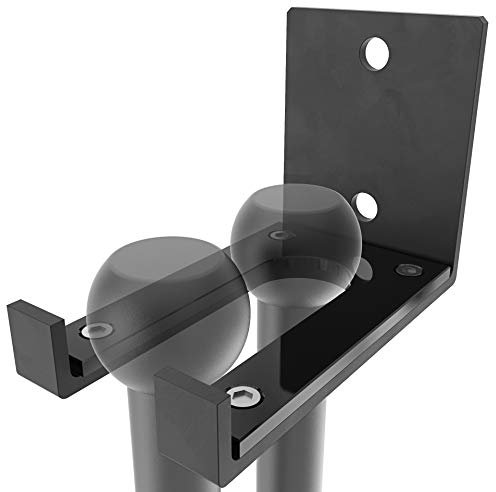 Synergee Indian Club Rack Für Power Clubs, gewichtete Club-Glocken. Für bis zu 2 indische Clubs für bessere Aufbewahrung und Organisation im Fitnessstudio.