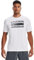 Under Armour Mens Short-Sleeve Graph Herren Ua Team Issue Wordmark Kurzarm-Oberteil, Wht, 1329582-100, 4XL, White/Black/Black