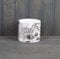 Ceramic Black & White Zebra Pot 13.8 x 12.5cm - Flower House Plant Succulent Storage Display