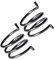 Albedel 2 pcs Brake Spring Caliper Springs Return Spring Disc Brake Clamp for Mountain Bike Road Bike BB5 BB7