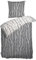 Arctic Bettwäsche 135x200 Satin I Bettbezug aus 100% Baumwolle mit Oeko-Tex Standard 100 I Bettzeug 2tlg., inkl. Kissenbezug 80x80 I Nordisches Design aus Dänemark, Zweig-Muster in Grau-Weiß