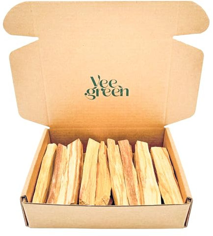 Sauges Blanches Purification à bruler & Palo Santo Stick│Coffret Sauge Blanche Salvia Apiana amérindienne│Encens Naturel méditation│ Bougie et Bois de rituels│ (100% Palo Santo)