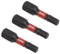Sealey Impact Power Tool Hexagon Screwdriver Bits Hex 4mm 25mm Pack of 3