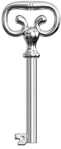 KY-7 Clé squelette de rechange pour armoire antique, tiroir, commode, vieux meubles serrures (lot de 1)