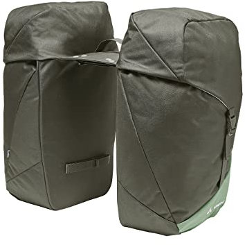 VAUDE TwinRoadster - Doppel-Hinterradtasche fürs Fahrrad mit 52 Liter - inkl. Regenhülle