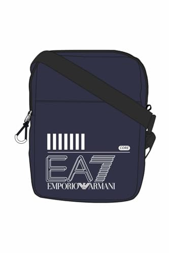 Borsa tracolla uomo Emporio Armani EA7 train core pouch bag small blu UBS23EA16 245086