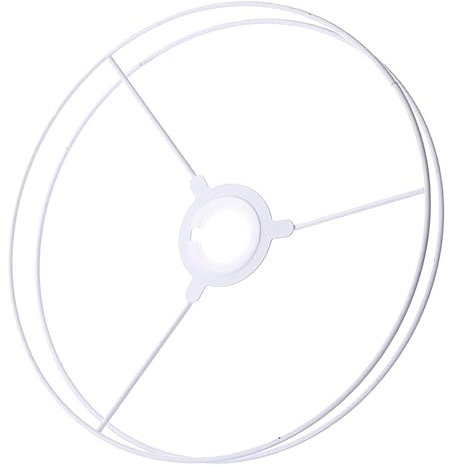 Homoyoyo Lampenschirm-Ring-Sets Mit Gestellen Tischlampenschirme Lampenschirme Für Stehlampen Runder Ständer Tischlampenschirm-Halterung Lampenschirm-Ring-Halterung