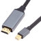 chenyang Câble de moniteur Mini DisplayPort 1.4 avec entrée hôte vers HDMI 2.1 sortie d'affichage 8K 60 Hz UHD 4K 1,8 m