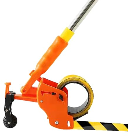 Applicatore di nastro per pavimenti, strumento manuale per la marcatura del nastro, macchina per incollare nastro a mano, applicatore riutilizzabile per la marcatura del pavimento
