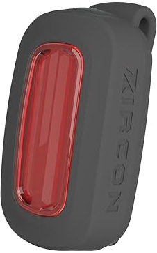 Moon Light the Way You Ride On Zircon 90 Lumens IPX5 Rechargeable Rear Cycle Light, Built-in Battery, Max Runtime 20 Hours, Black