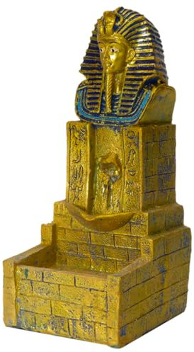 ULDIGI Antiker Ägyptischer Räucherstäbchenhalter Aus Harz Wasserfall Rückfluss-weihrauchbrenner Luftreinigend Dekorativ Für Wohnzimmer Yoga Geschenkidee Langlebig Sicher Vielseitig Einset