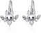 Fledermaus Ohrringe 925 Sterling Silber Cute Fledermaus Ohrringe Creolen Tier Ohrringe Teenager Mädchen Fledermaus Leverback Hoop Ohrringe Fledermaus Schmuck Geschenke für Damen Mädchen