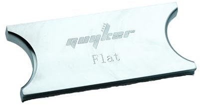 Guyker Flat Fret Press Insert, 304 Stainless Steel Handheld Fingerboard Radian Fret Insert for Acoustic Electric Guitar Bass Luthier Tool