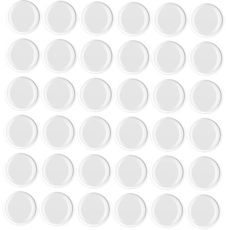 jojofuny 36stücke Möbelpuffer Selbstklebend Transparent Aus Silikon Stoßfänger-Pads Für Schranktüren Glaswaren Möbelschutz Tischplattenpolster Schrankpufferpunkte Glastischplattenpolster