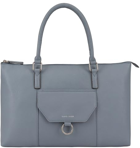 Lloyd Baker London – DARIAH Leather Tote Bag: Women's Classic and Modern Design in 100% Genuine Full Grain Leather with a Full Zip Closure