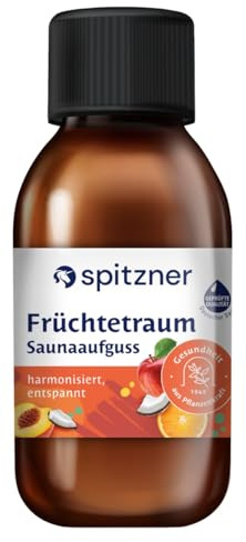 Spitzner Saunaaufguss - Früchtetraum 125 ml - fruchtig-lieblicher Duft mit sanfter Süße