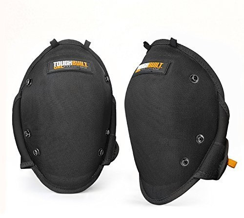 ToughBuilt Gelfit Comfort TB-KP-G2B Knieschoner mit starken, verstellbaren Riemen und strapazierfähiger Schaumstoffpolsterung