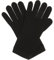 Graham Cashmere - Damen-Handschuhe aus reinem Kaschmir, kurze Manschette, hergestellt in Schottland, in Geschenkbox, Schwarz , One size