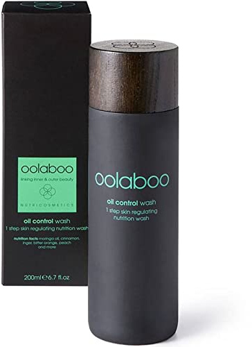 OOLABOO Oil Control 1 Step Skin Regulating Nutrition Wash, 200 ml