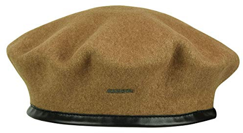Kangol Monty® Wool Beret - Wood/L Wood, Large