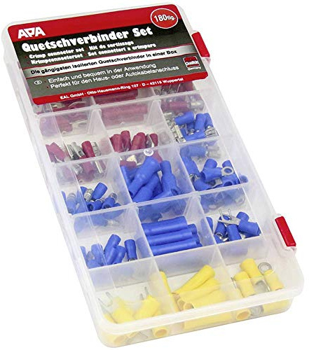 APA 29104 Quetschverbinder Set, 180-teilig