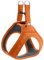 Hunter Hilo Hundegeschirr mit Leder, für kleine Hunde Farbe orange, Größe XXS-XS