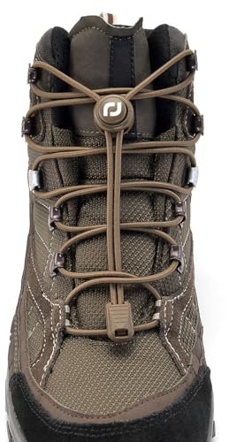 RJ-Sport Elastische Schnürsenkel für Stiefel - Keine Schnürsenkel-Schnürsenkel für Kinder und Erwachsene(180cm)
