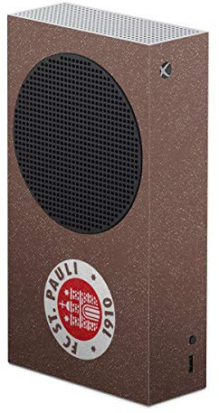 DeinDesign Skin kompatibel mit Microsoft Xbox Series S Folie Sticker Offizielles Lizenzprodukt Logo FC St. Pauli