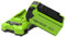 Greenworks Batteria 40 V 2.5 Ah G40B25 e Caricabatterie Universale G40UC, Li-Ion, Output 80 W/2 A, Adatto a Tutti Gli Attrezzi e Batterie Greenworks della Serie 40 V