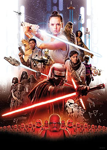 Komar Star Wars Movie Poster Rey - Größe: 50 x 70 cm, Wandbild, Poster, Kunstdruck (ohne Rahmen)