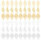 DICOSMETIC 180 Stück 3 Stile Blatt Charme Golden Filigrane Anhänger Baumblatt Anhänger Blatt Ohrring Charms Edelstahl Armband Anhänger Für DIY Armband Halskette Schmuckherstellung