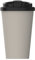 Thermobecher Kaffee to go aus Bio-Kunststoff - Kaffeebecher 350 ml BPA-frei & 100% recyclebar - Made in Germany Trinkbecher mit Deckel - Coffee Mug fürs Büro, Auto, Schule uvm. (Haselnuss)