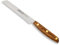 Arcos Serie Nordika - Cuchillo Tomatero - Acero Inoxidable NITRUM - Hoja de 130 mm - Mango de Madera Ovengkol 100% natural de bosques certificados FSC® - Embalaje 100% reciclado
